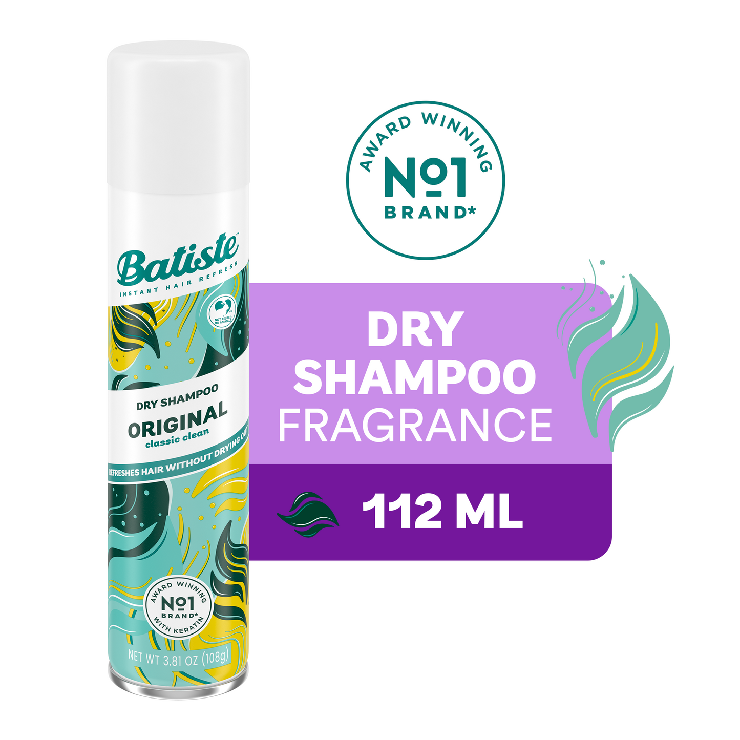 Batiste Original Dry Shampoo – 3 Pack (3.81 oz / 108 g each)