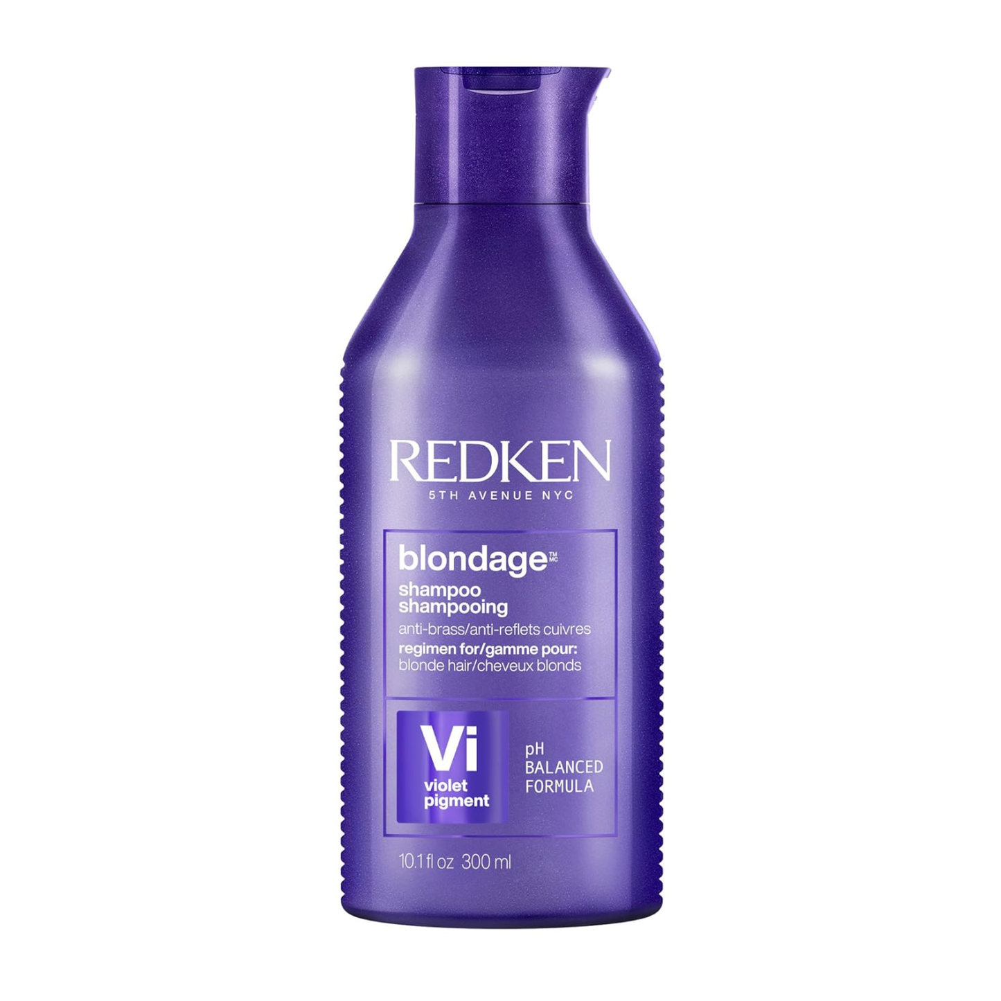 Redken Blondage High Bright Champú Tonificante Morado