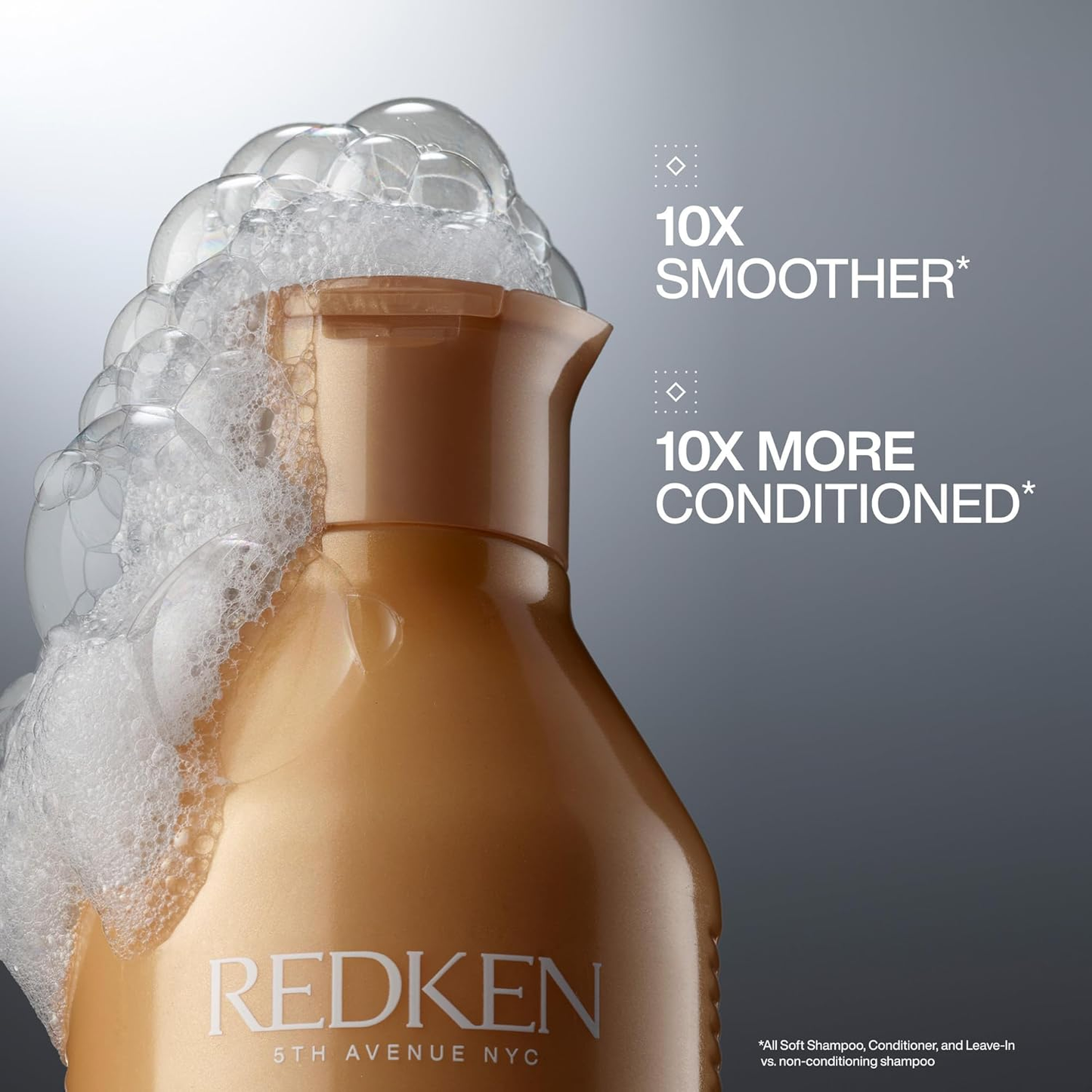 Champú hidratante con aceite de argán All Soft de Redken