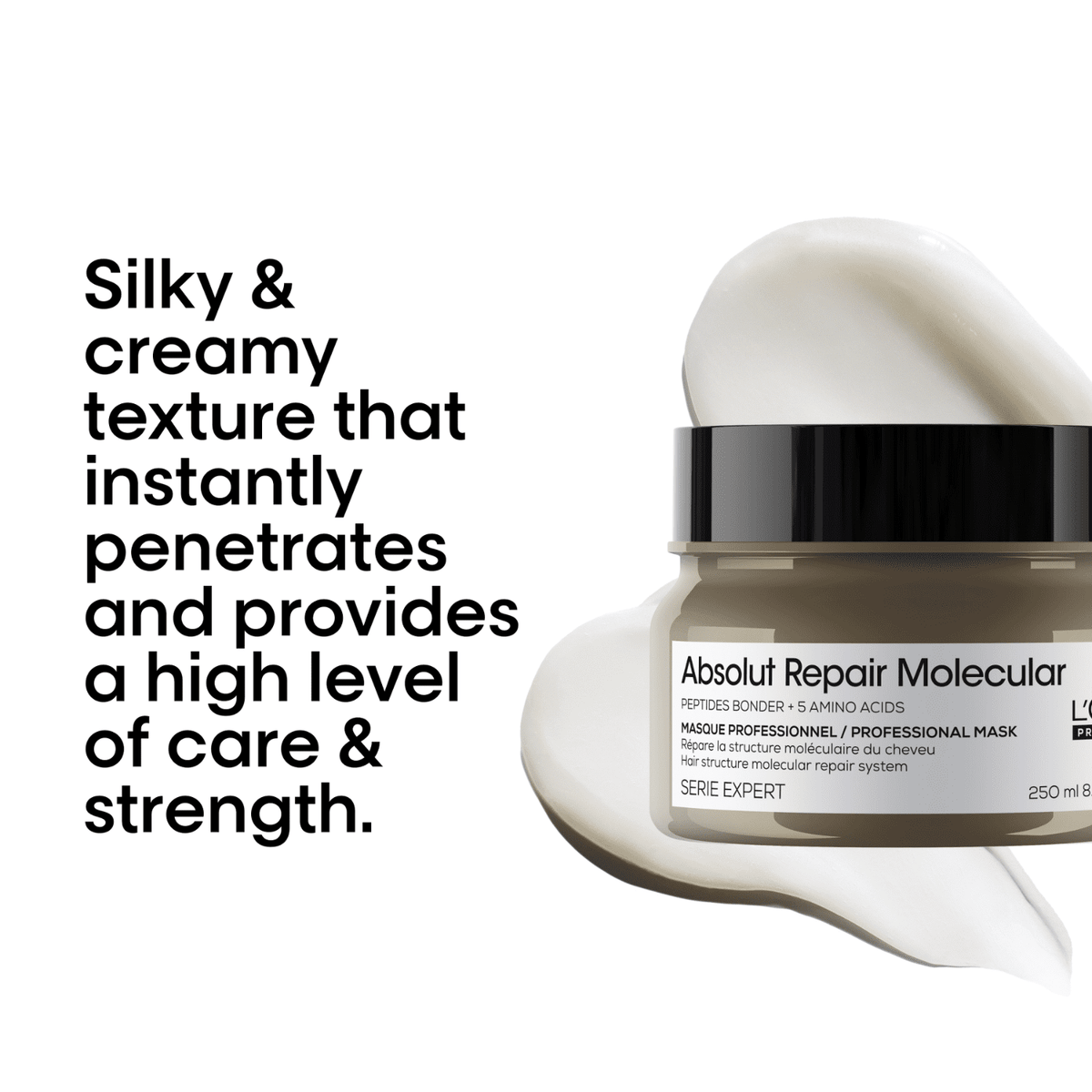 L'Oréal Professionnel Absolut Repair Molecular Mask – Bond Repair for Stronger Hair
