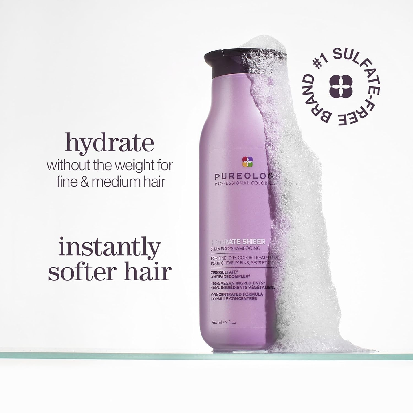 Pureology Hydrate Sheer Shampoo 1.7oz/50ml