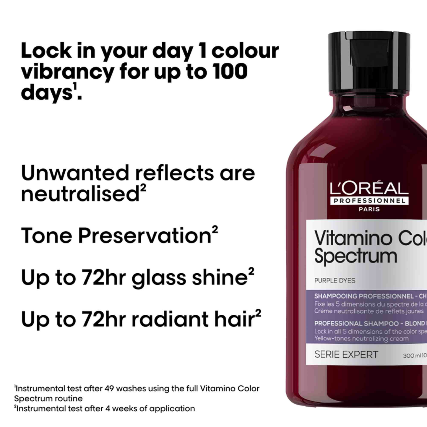L'Oréal Professionnel Vitamino Color Purple Shampoo – Anti-Brass