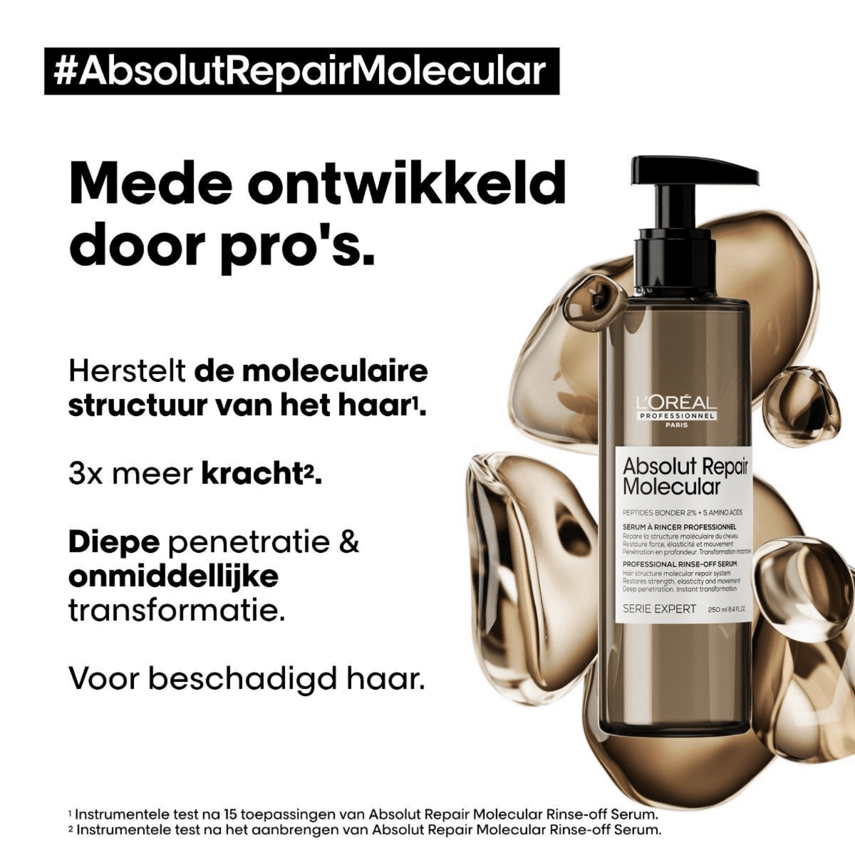 L'Oréal Professionnel Absolut Repair Molecular Rinse-Off Serum – Bond Repair Treatment
