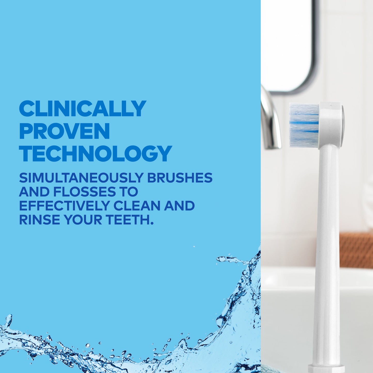 Waterpik Water Flosser Toothbrush Tip (TB-100E)