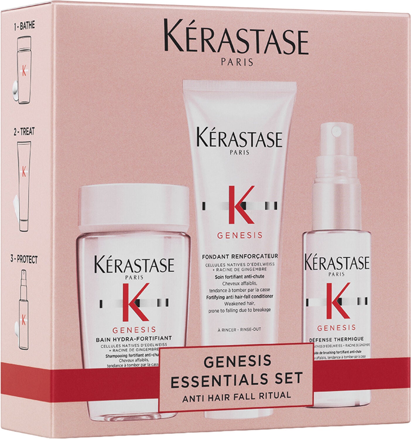 【極美品・希少】KÉRASTASE 正規サロン限定ワゴン／施術・ディスプレイ兼用 Kerastase Genesis Discovery Set 2025 | Holiday Gift