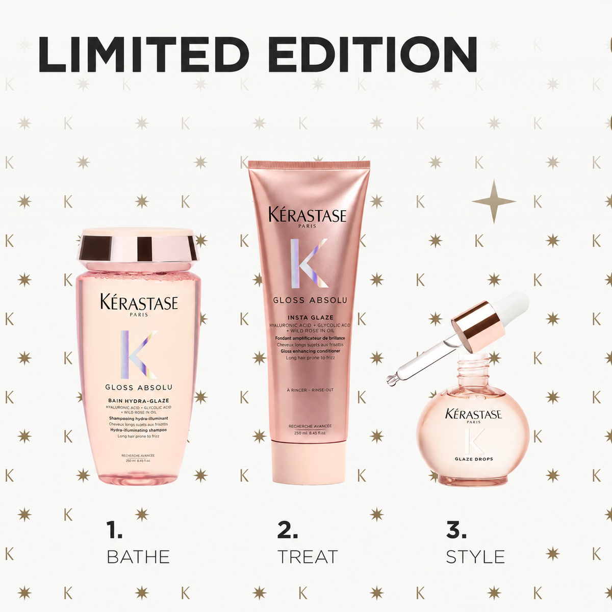 Kérastase Gloss Absolu Holiday Trio Set