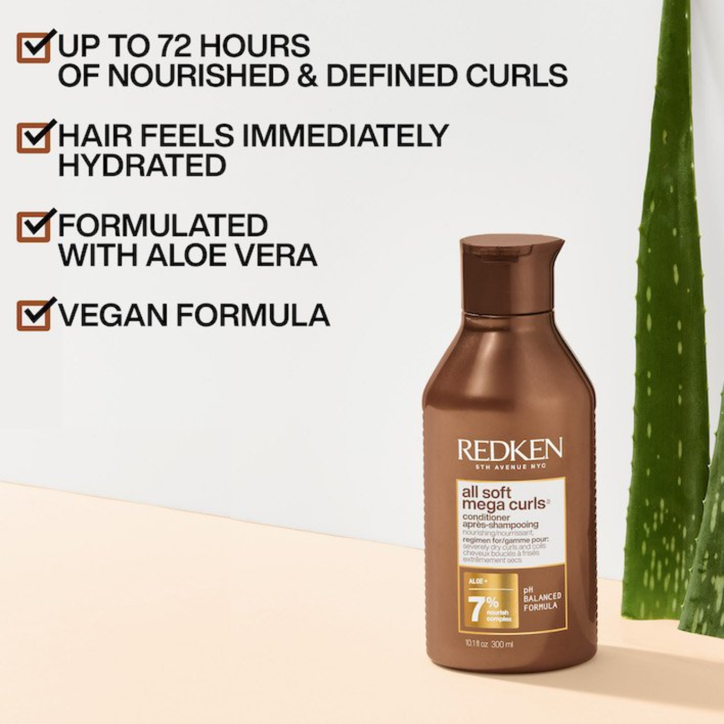 Acondicionador ultra hidratante Redken All Soft Mega Curls