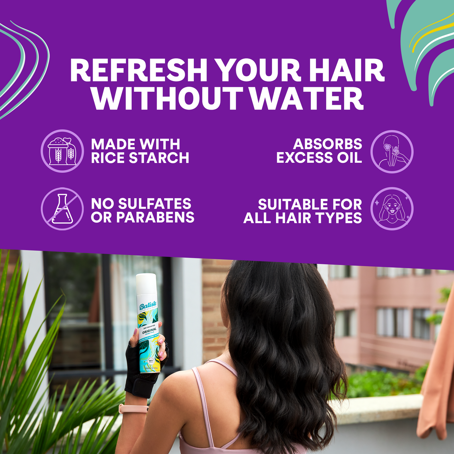 Batiste Original Dry Shampoo – 3 Pack (3.81 oz / 108 g each)