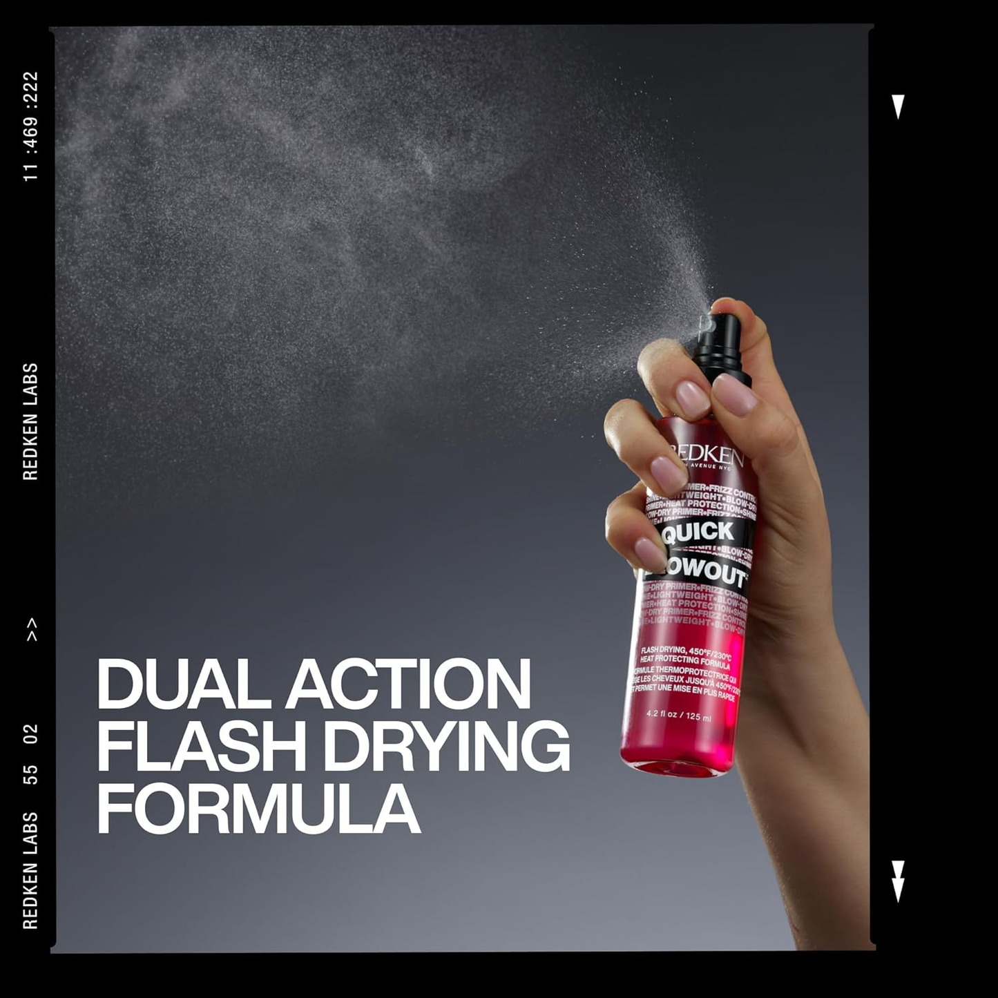 Redken Quick Blowout Spray Secado Rápido Protector del Calor