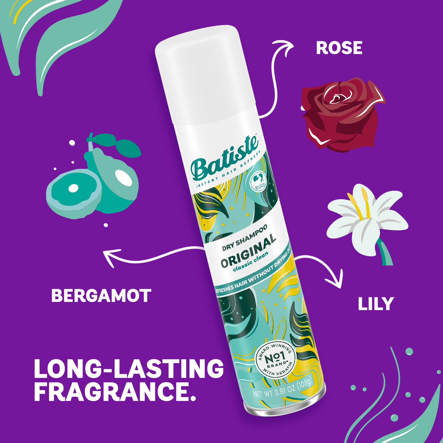 Batiste Original Dry Shampoo – 3 Pack (3.81 oz / 108 g each)