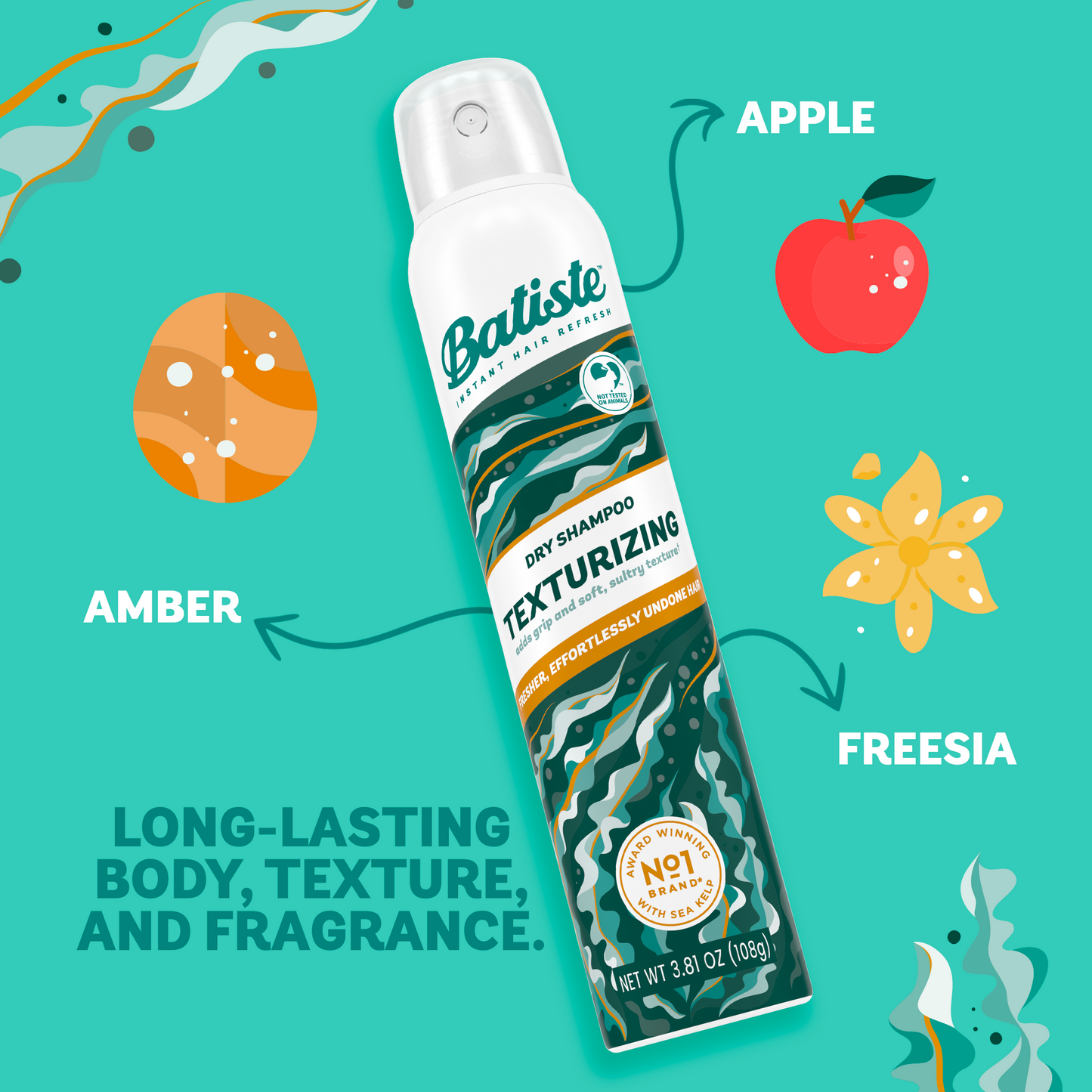 Batiste Texturizing Dry Shampoo – 3 Pack (3.81 oz / 108 g each)