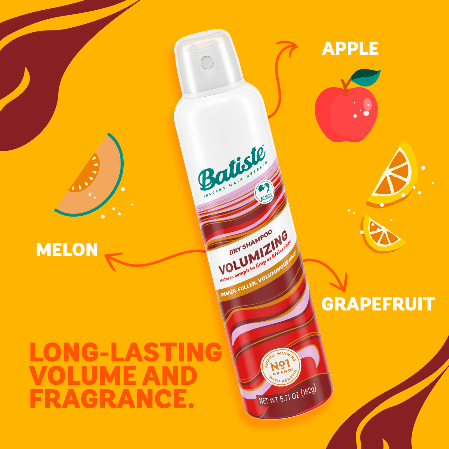 Batiste Volumizing Dry Shampoo – 2 Pack (5.71 oz / 162 g each)