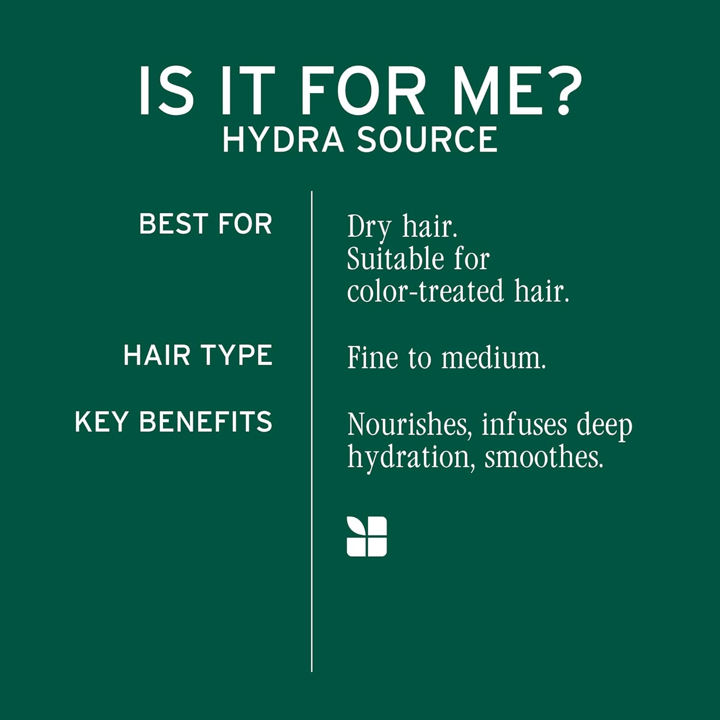 Champú hidratante Biolage HydraSource