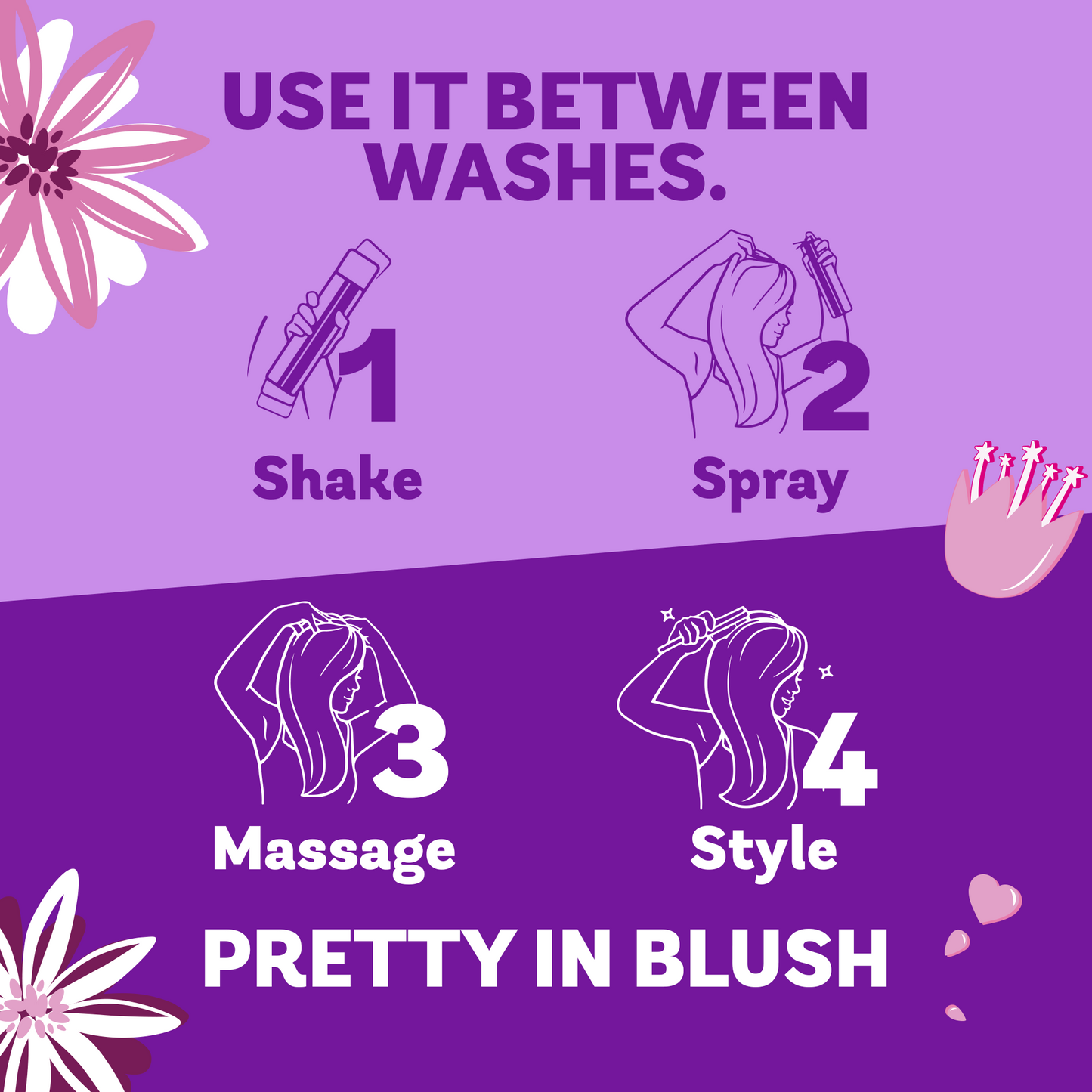 Batiste Blush Dry Shampoo – 3 Pack (3.81 oz / 108 g each)