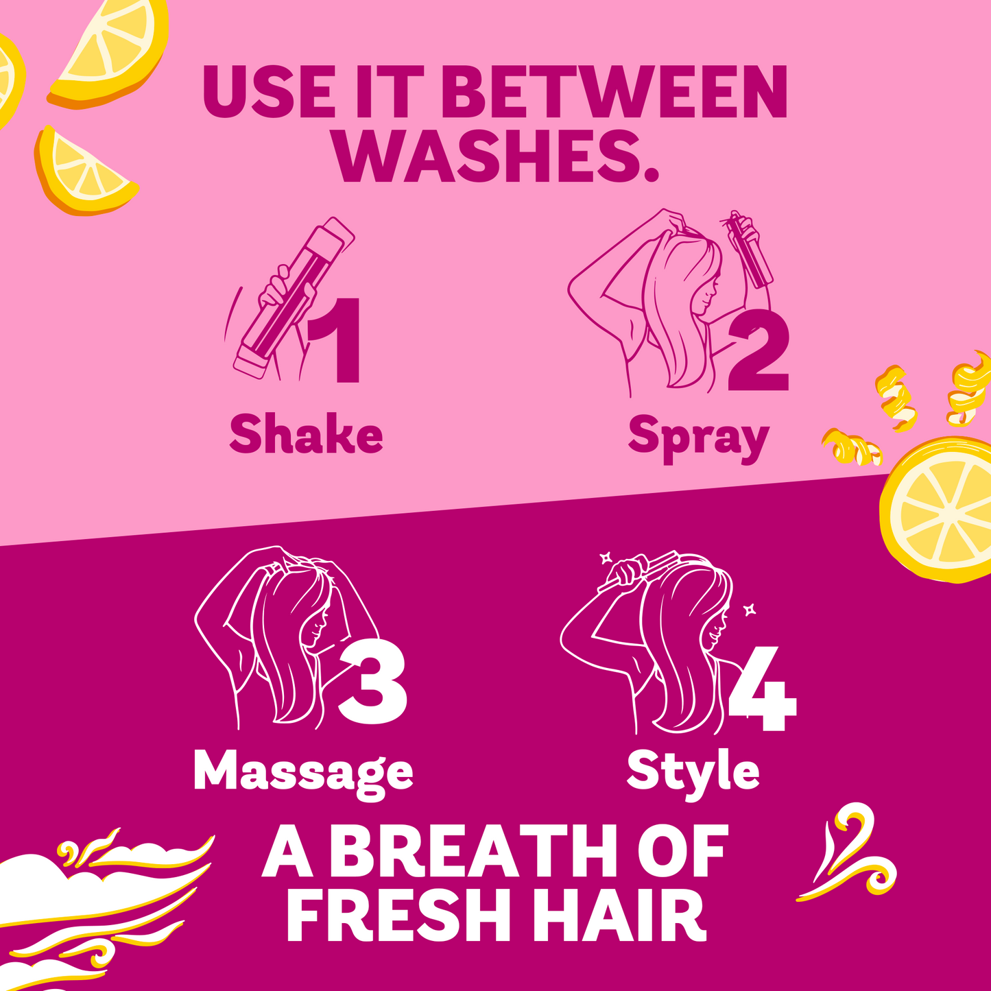 Batiste Fresh Dry Shampoo – 3 Pack (3.81 oz / 108 g each)
