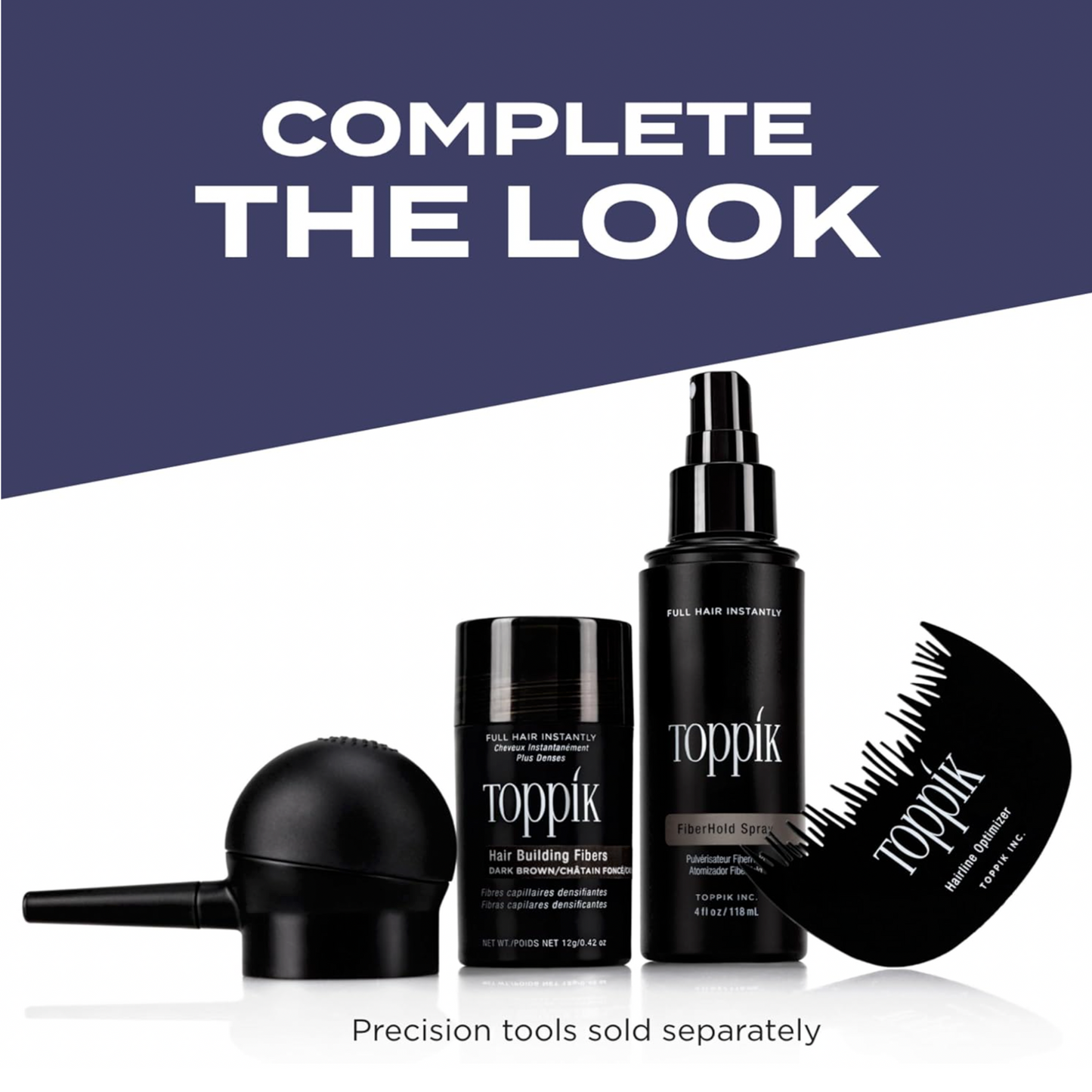 Toppik Hair Building Fibers White 12g