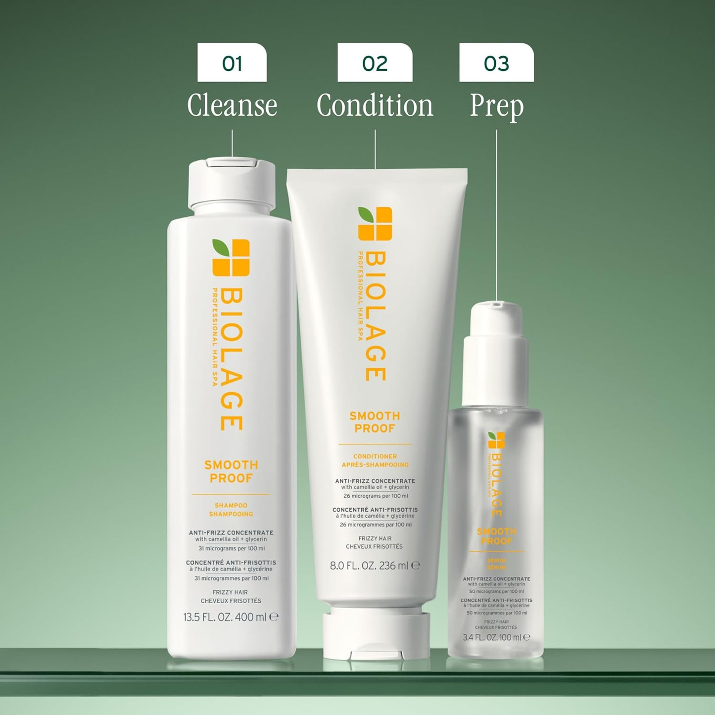 Acondicionador Biolage SmoothProof control de frizz