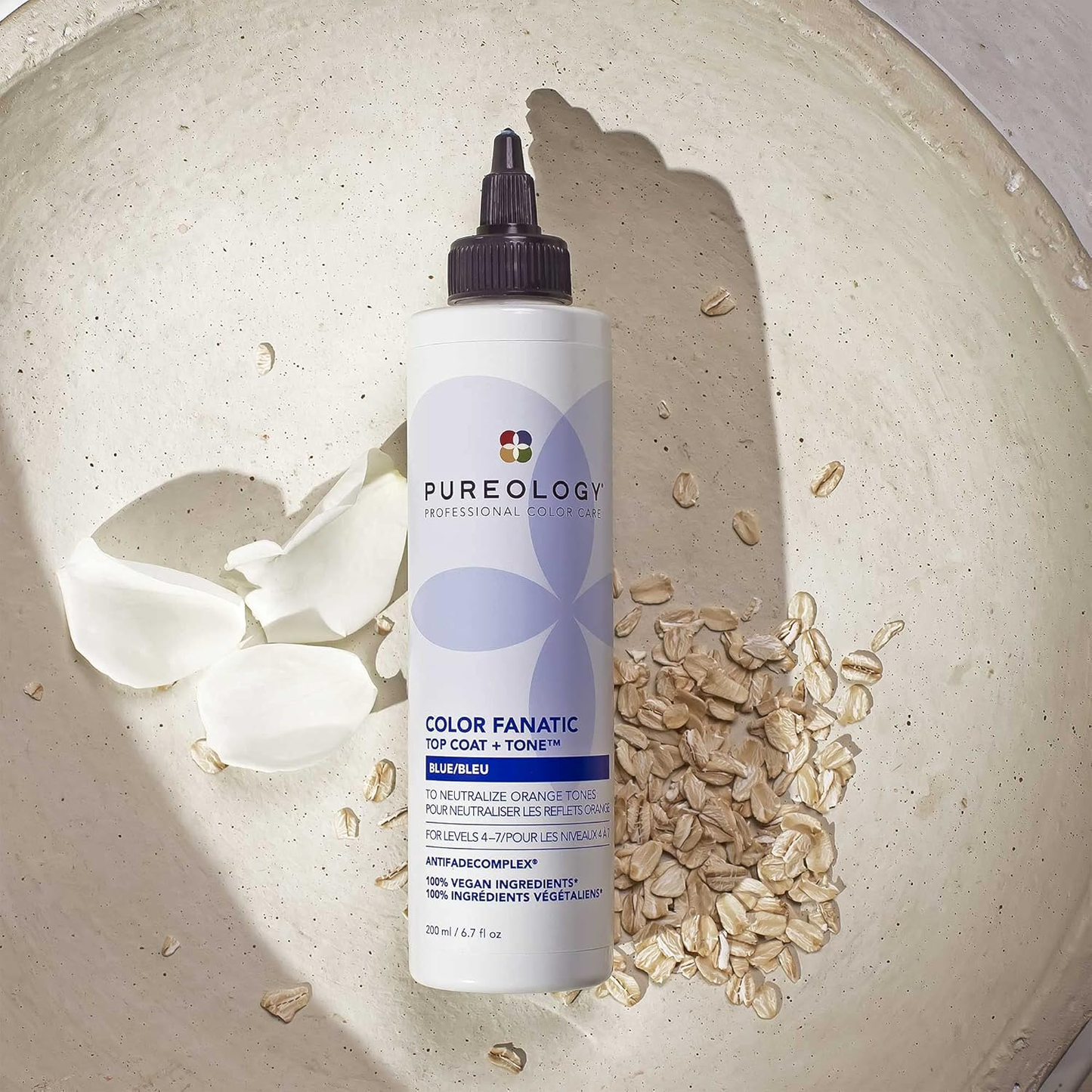 Pureology Color Fan Top Coat + Tone Blue 6.7oz/200ml