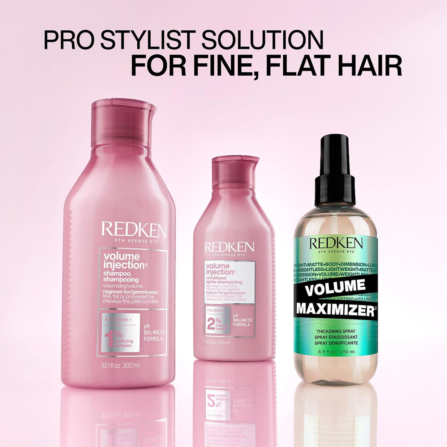 Redken Volume Injection Champú Voluminizador Ligero