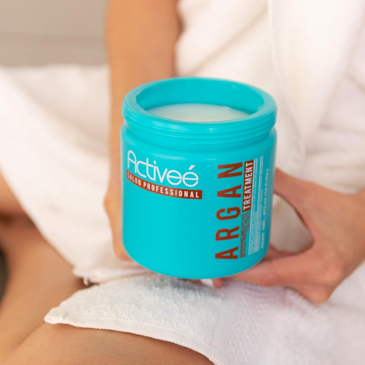 Activeé Professional Argan Kit | Moisturizing Shampoo, Conditioner, Leave-In Cream & Treatment