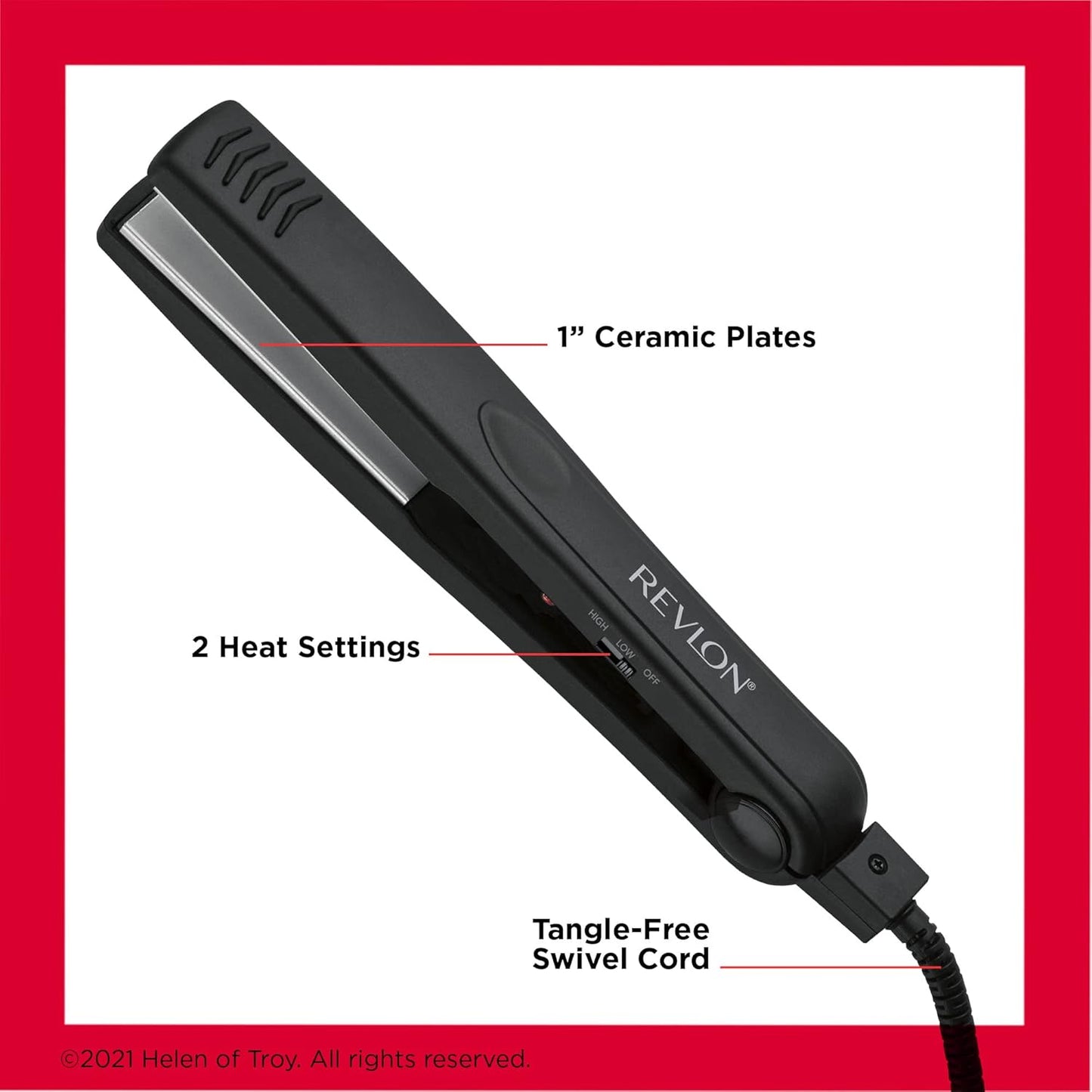 Plancha Revlon Ultra Straight de 1 pulgada