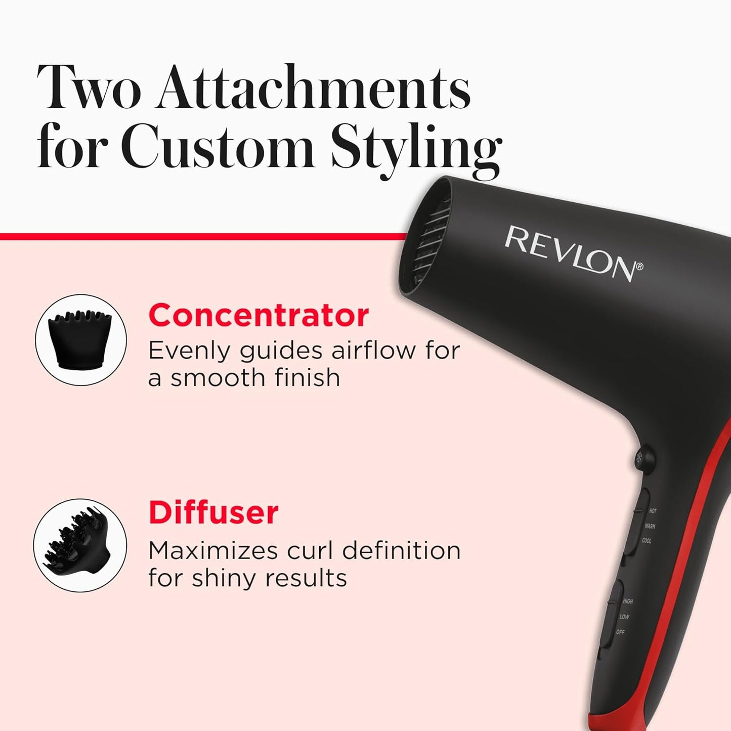 Secador de pelo 1875 Smoothstay Air