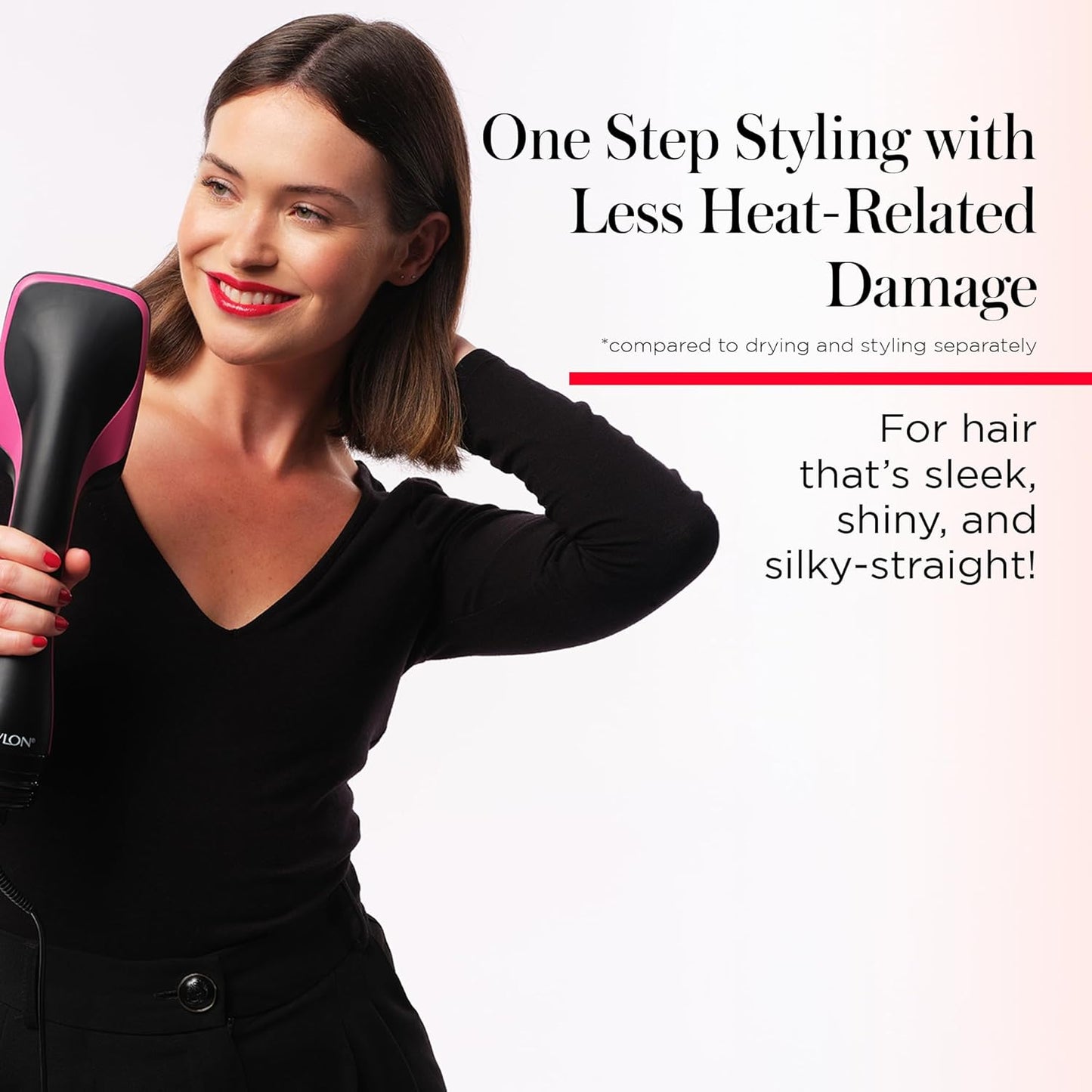 Secador y Moldeador de Pelo Revlon Pro Collection One Step con Almohadilla de Muelle y Silicona