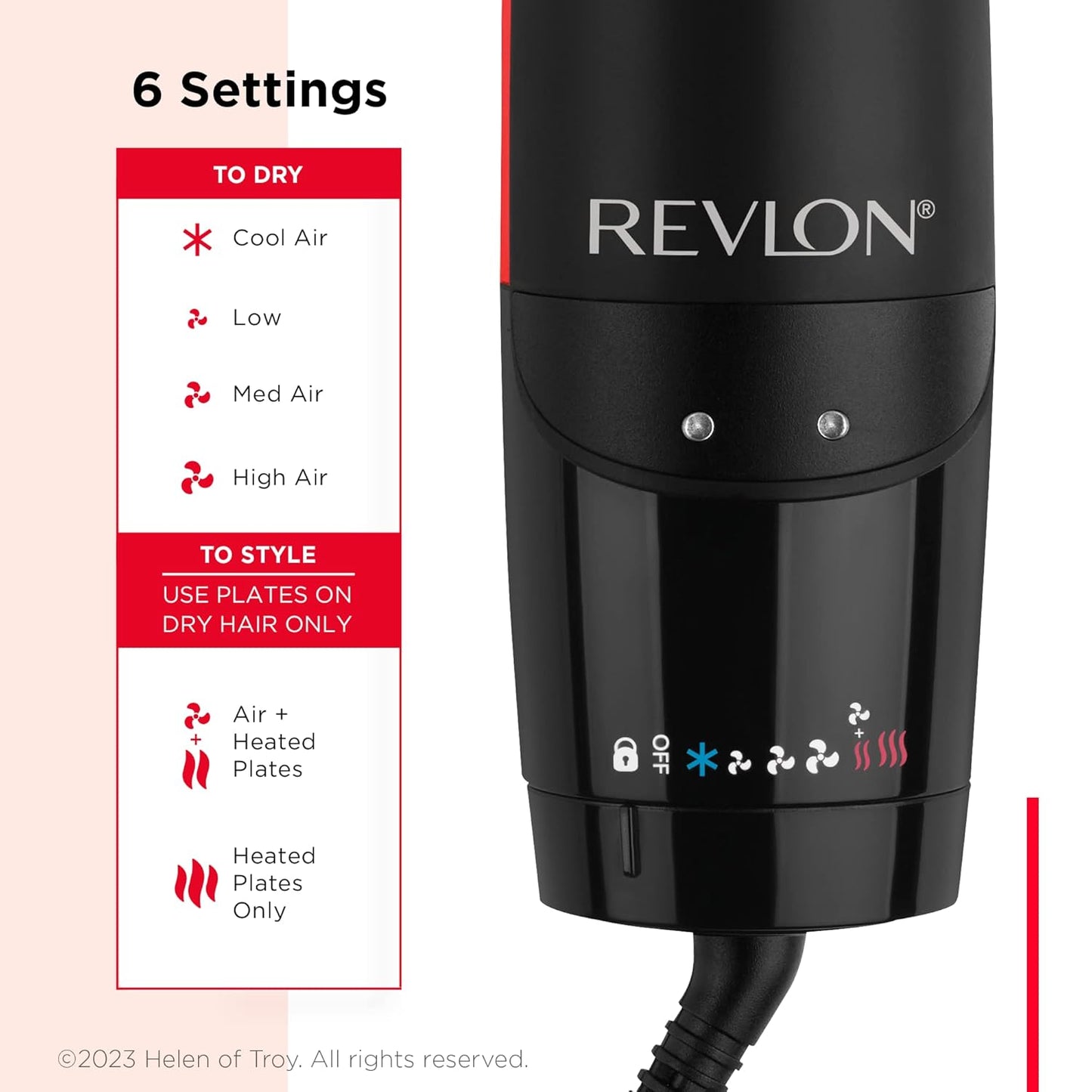 Secador y Alisador One-Step de Revlon