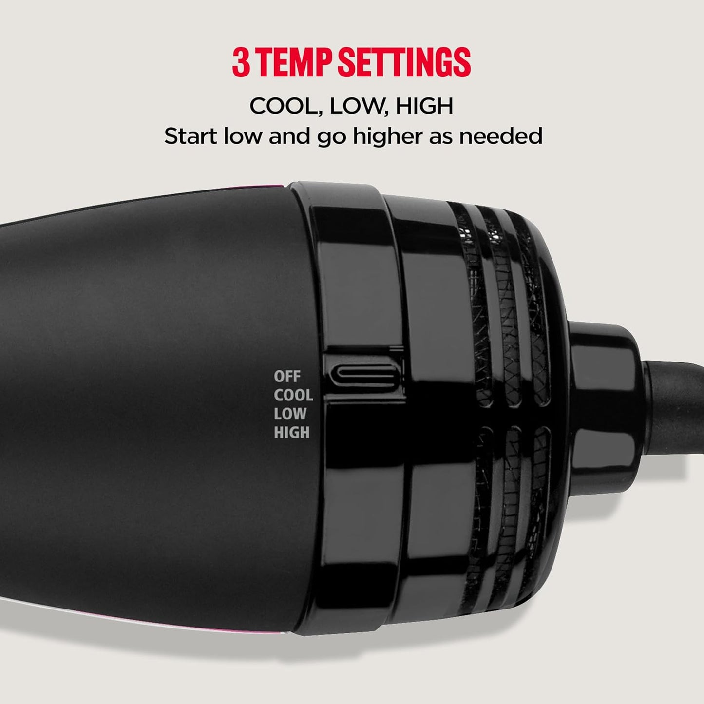 Secador y voluminizador de cabello One-Step de Revlon