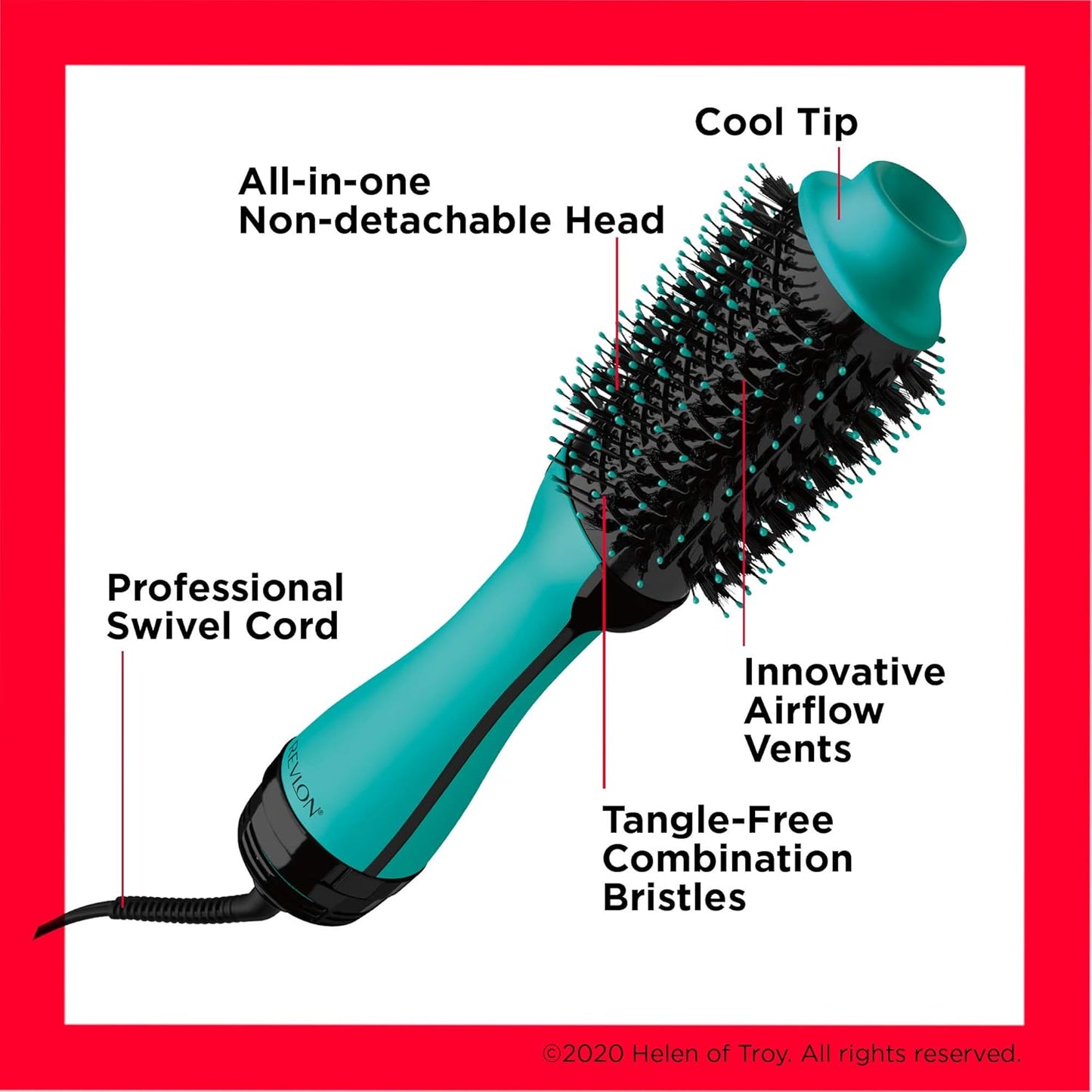 Revlon Salón One-Step Secador y Voluminizador Teal