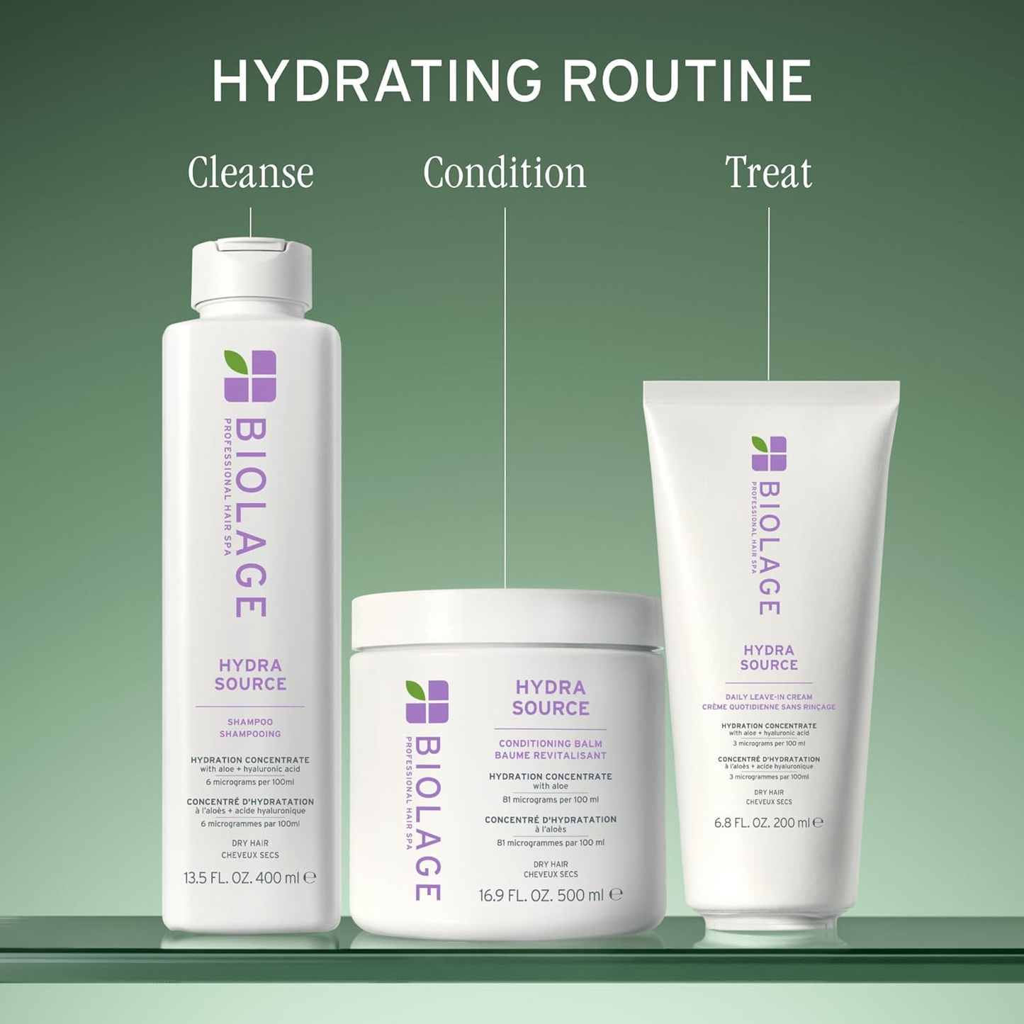 Champú hidratante Biolage HydraSource