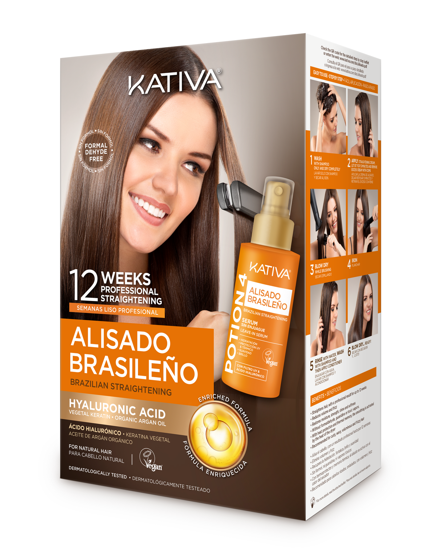 Kativa Brazilian Straightening Kit