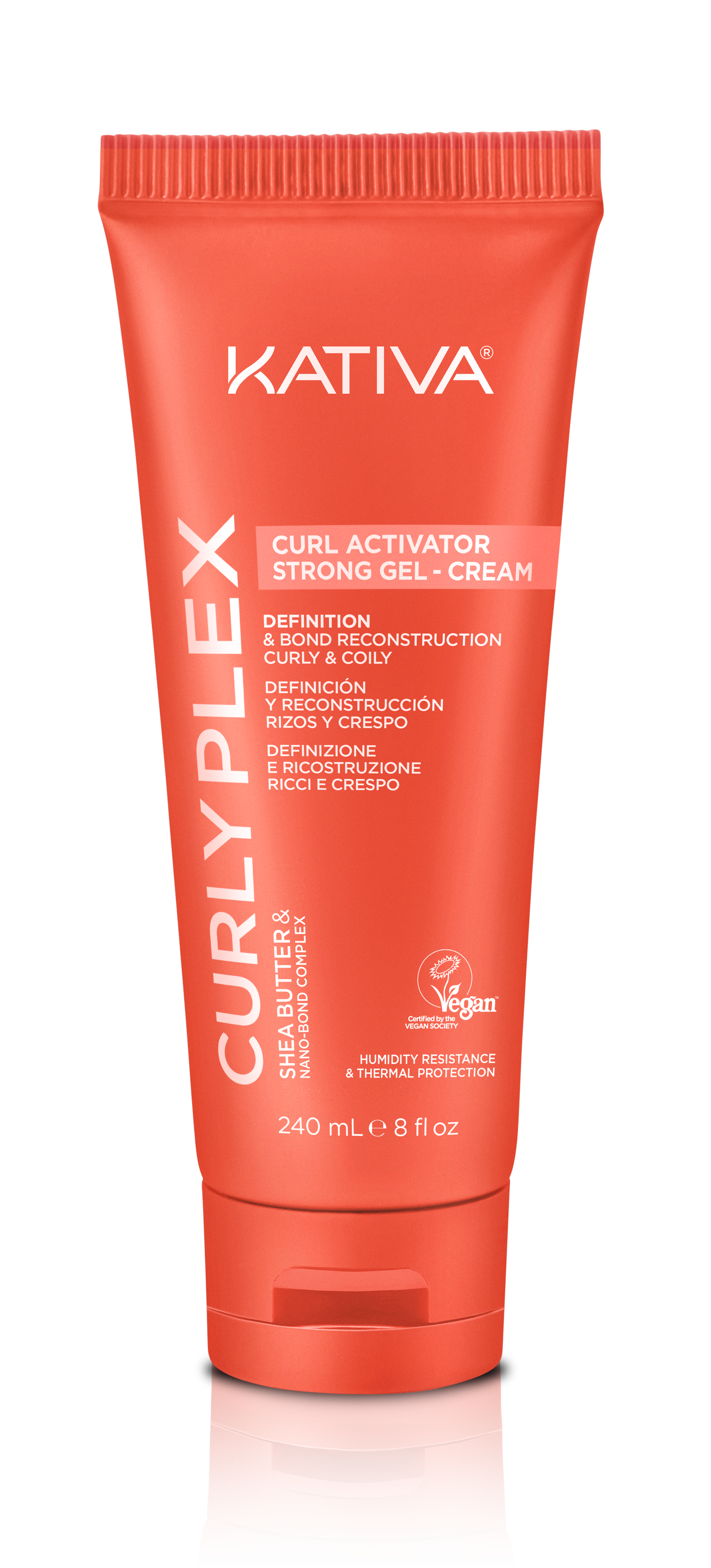 Kativa Curly Plex Curl Activator Strong Gel-Cream(C-C) 240Ml