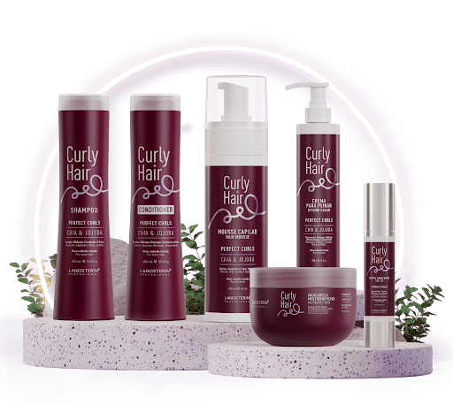 Lanosterin Professional Curly Hair Perfect Curls Routine