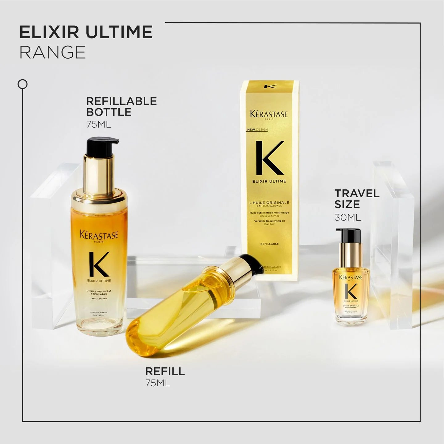 Kerastase Elixir Ultime Refillable Hydrating Hair Oil