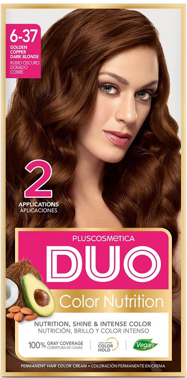DUO Color Nutrition (K/S) 6-37 Golden Copper Dark Blonde