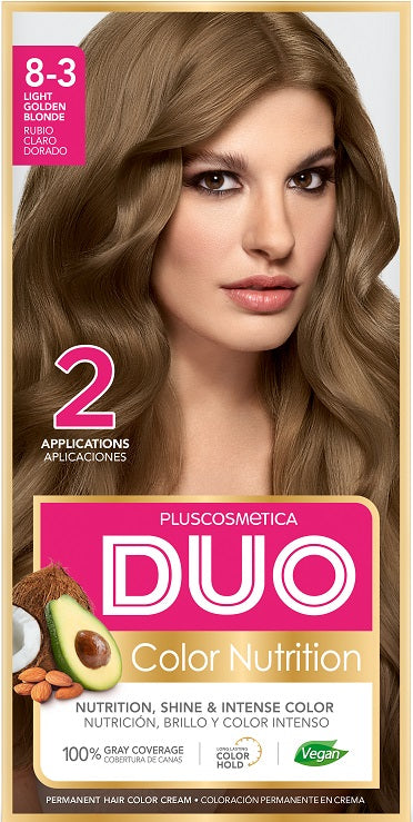 DUO Color Nutrition (K/S) 8-3 Light Golden Blonde