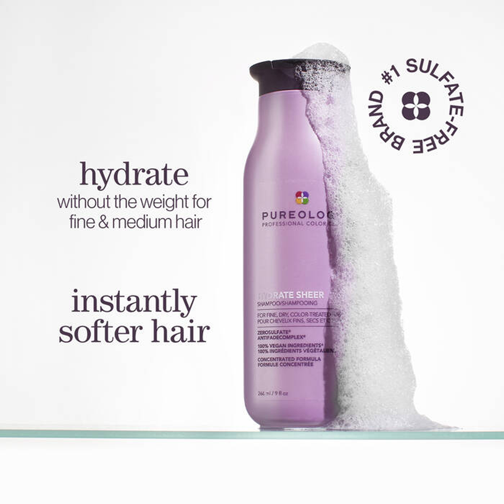 Pureology Hydrate Sheer Shampoo 9 oz / 266 ml