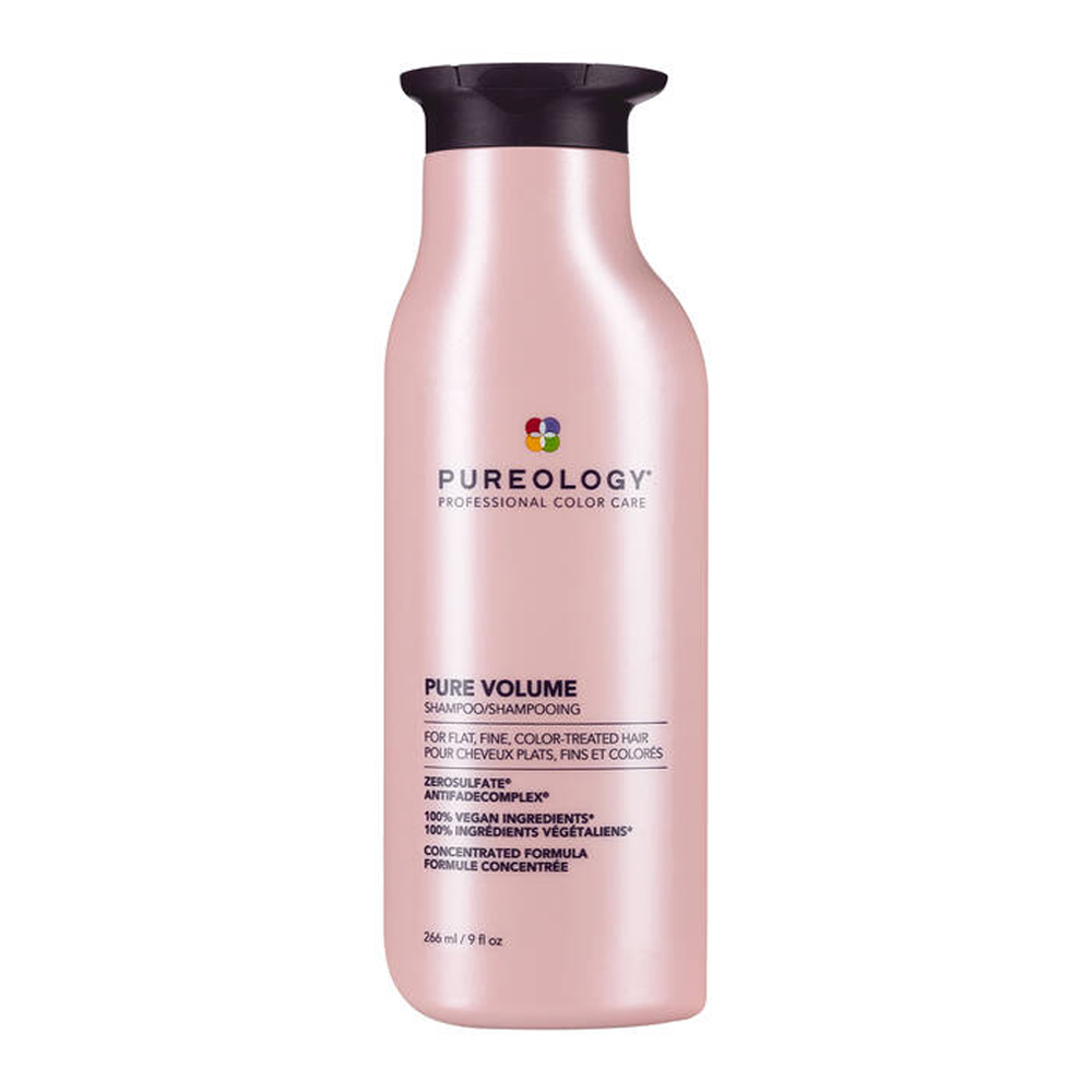 Pureology Pure Volume Shampoo 9 oz / 266 ml – Lightweight Body & Lift for Fine, Color-Treated Hair