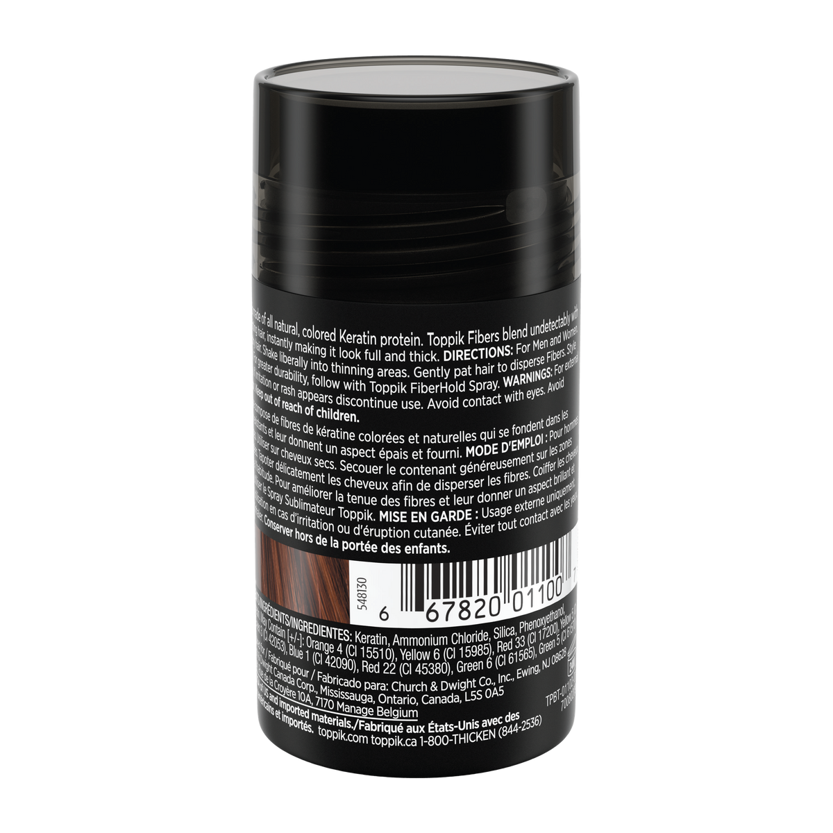 Fibras capilares Toppik Auburn 12 g