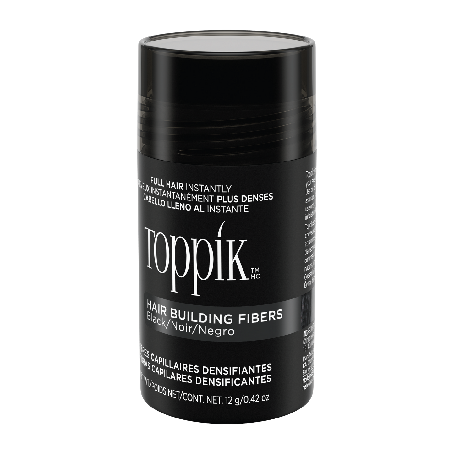 Toppik Hair Building Fibers Black 12g