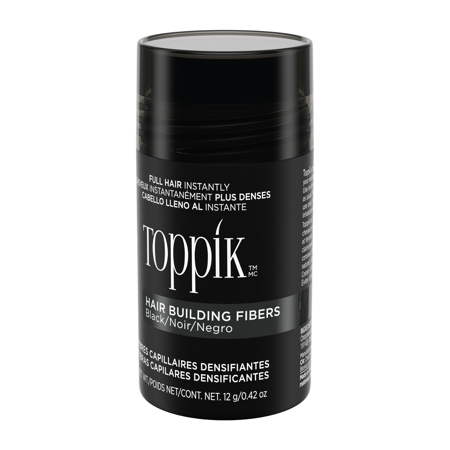 Fibras capilares Toppik negras 12 g