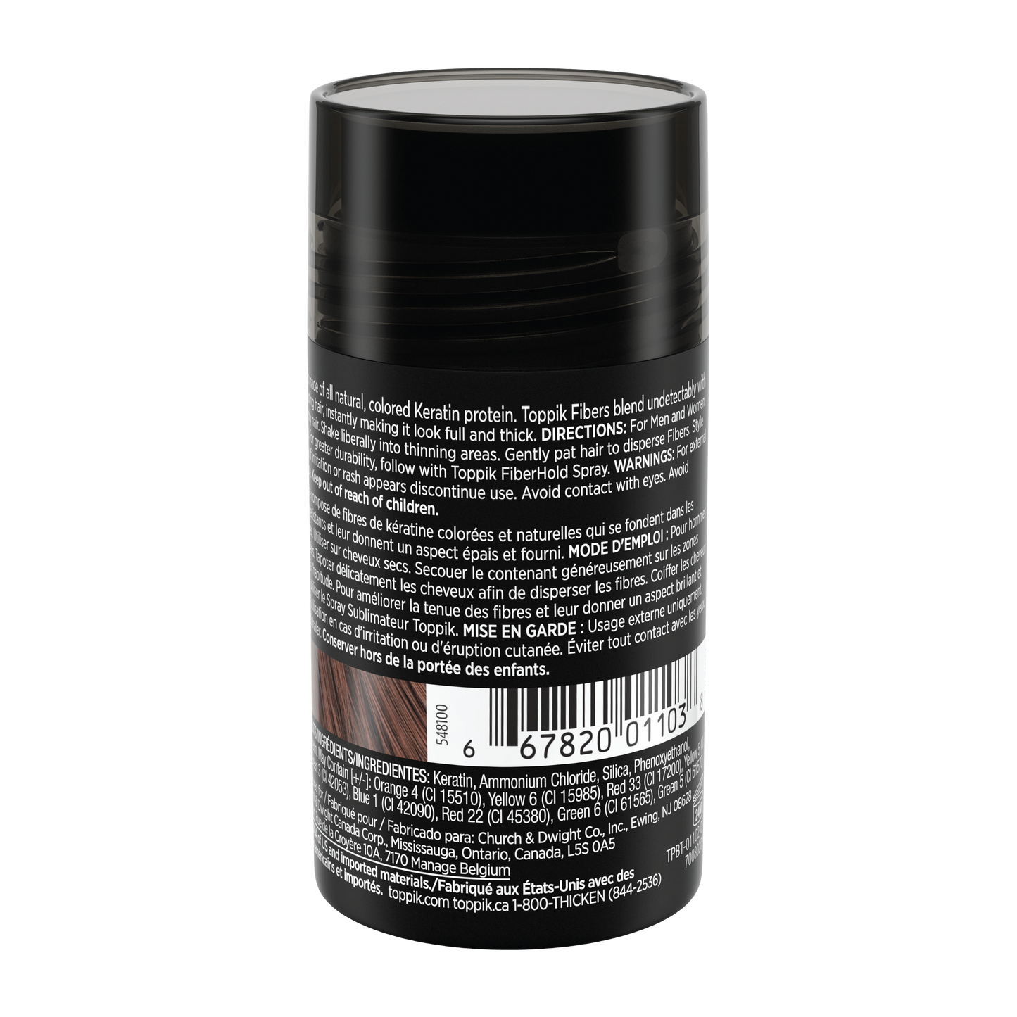 Toppik Hair Building Fibers Medium Brown 12g