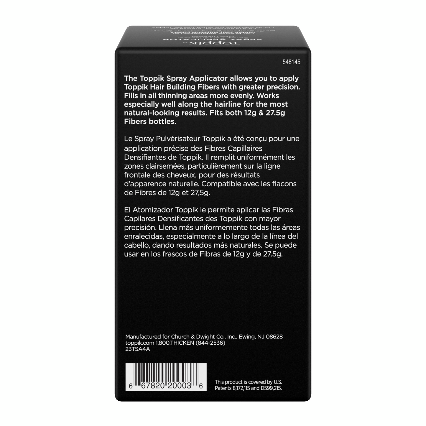 Toppik Spray Applicator 1Ct