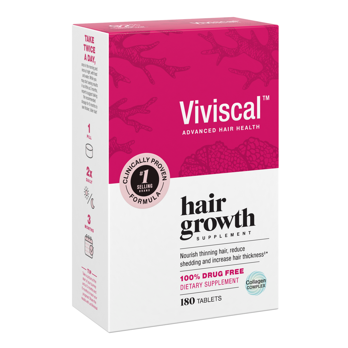 Viviscal Women’s Dietary Supplement /180 Ct