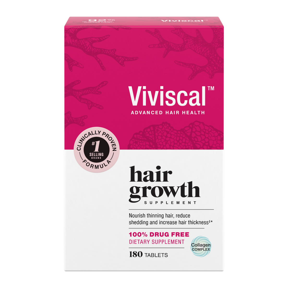 Viviscal Women’s Dietary Supplement /180 Ct