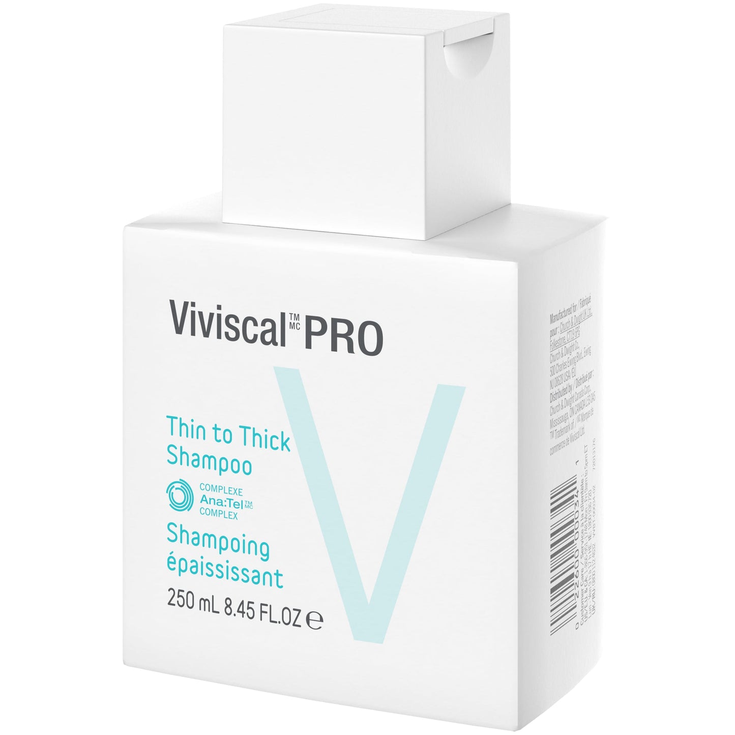 Champú Vivscl Pro, paquete de 6/4 x 250 ml