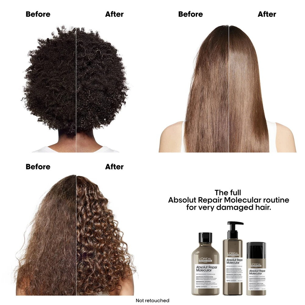 L’Oréal Professionnel Absolut Repair Molecular Sulfate-Free Repairing Shampoo 16.9oz / 500ml