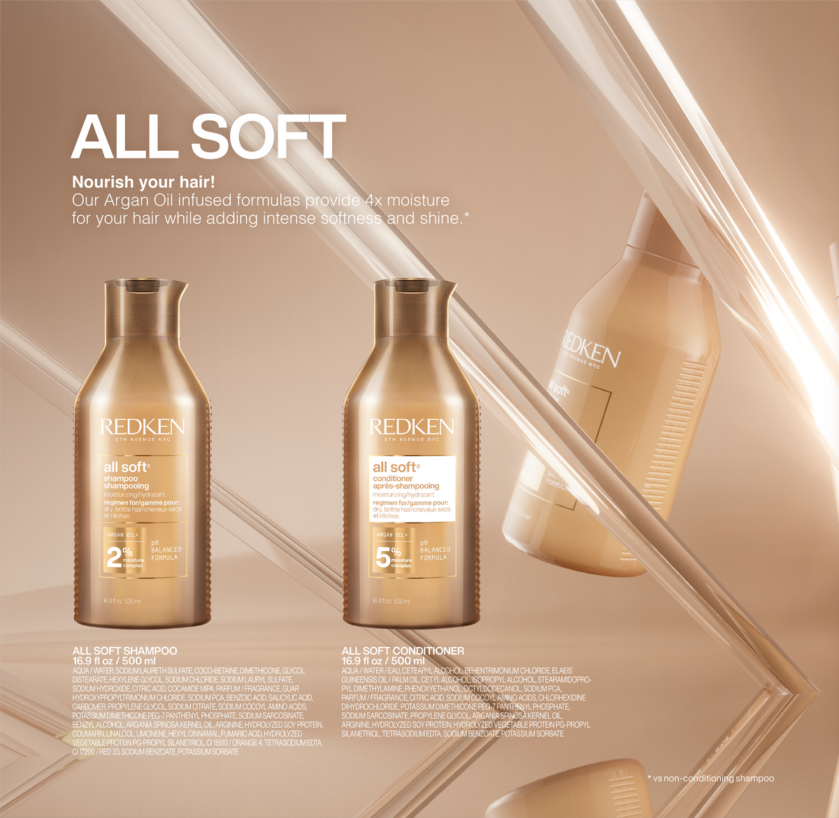 Redken All Soft Holiday Gift Set Duo