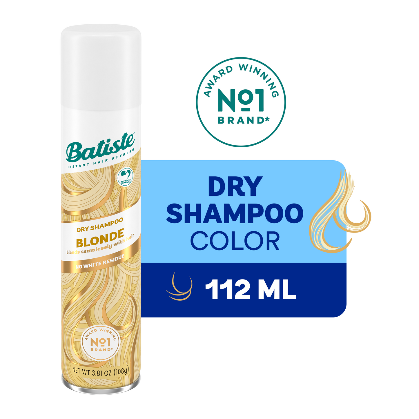 Batiste Light Blonde Dry Shampoo 3x3.81oz/108g (Voc)